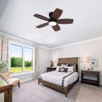 Ceiling Fans with Lights and Remote, 32 Inch Low Profile Ceiling Fan with Light, Flush Mount, Reversible, 3CCT, Dimmable Black Modern Ceiling Fan for Bedroom, Living Room, Outdoor Patio - Image 4