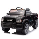 Licensed RAM 2500 12V Large Kids Ride On Electric Pickup W/Parents Control,High Chassis&Anti-skid Tires,Three-speed Adjustment,Open Storage Space,Bluetooth,Music,Gift Pickup For Kids Aged 3-5.