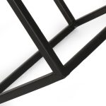 Modern Industrial Tabletop Wine Rack with 7 Bottle Holders in Black Iron Finish - Image 11