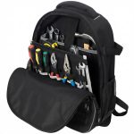 Oxford Cloth Multifunctional Tool Backpack, Heavy-Duty Tool Bag with Multiple Pockets for Electricians & Technicians - Image 10