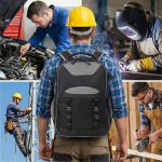 Oxford Cloth Multifunctional Tool Backpack, Heavy-Duty Tool Bag with Multiple Pockets for Electricians & Technicians - Image 12